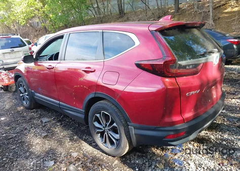 2021 Honda Cr-V Hybrid Ex from USA, damaged, VIN 7FART6H55ME001755